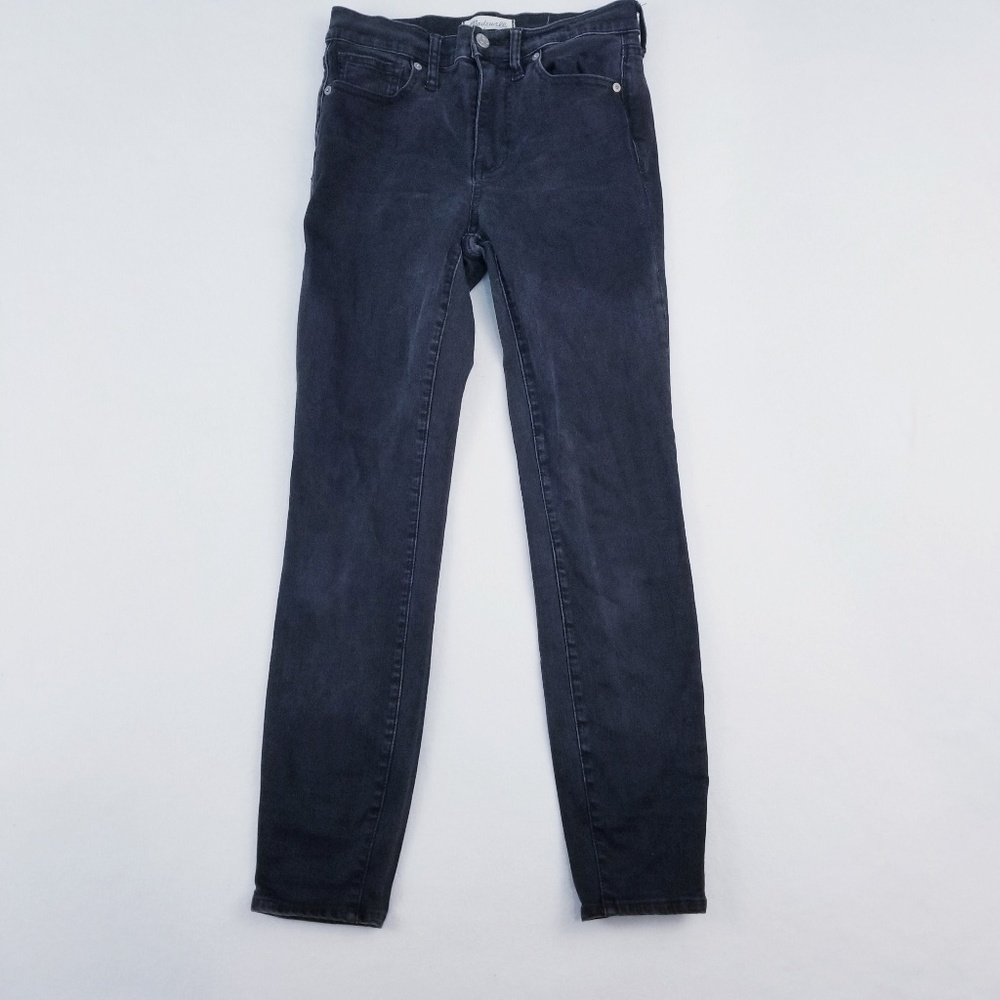 Madewell Higher riser skinny 27 black